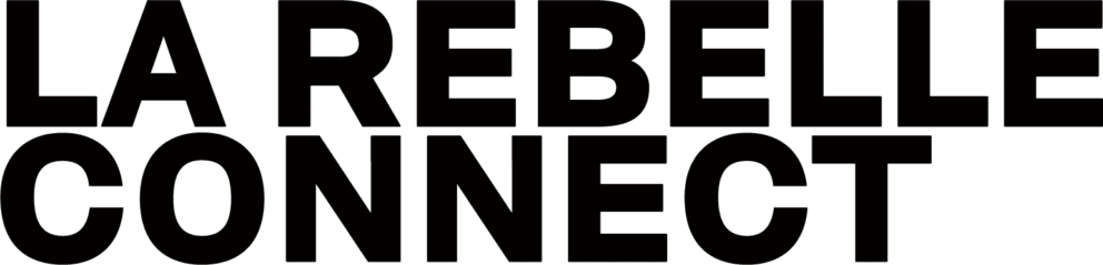 Logo La Rebelle Connect Black Copie