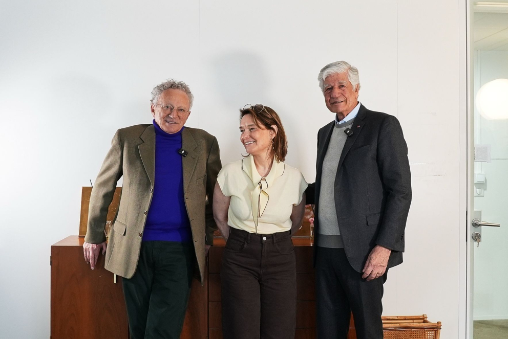 Nelson Monfort à L'escalator